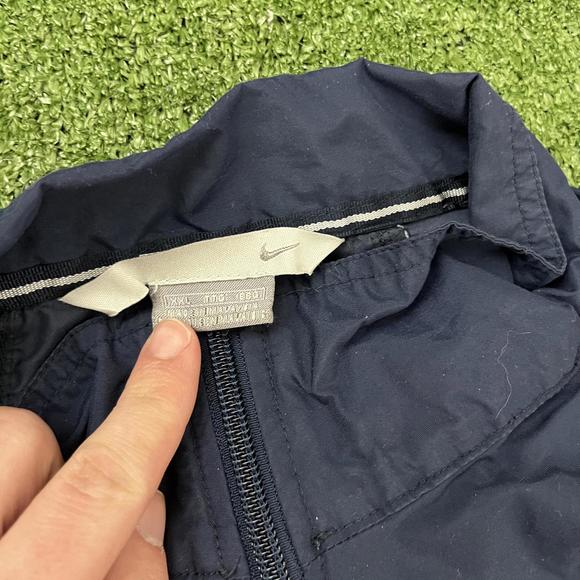 1990s Blue and Gray Nike windbreaker - Picture 4 of 4